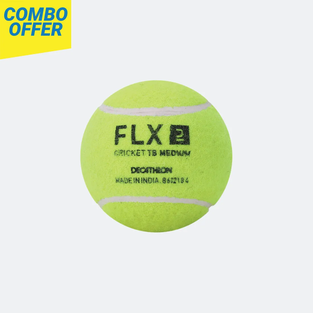 Cricket Tennis Ball TB MEDIUM Lime - Yellow