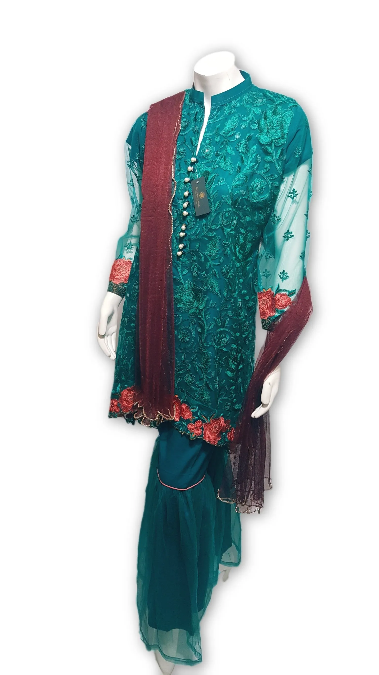 D06 Pakistani Indian Stunning Gharara Pants