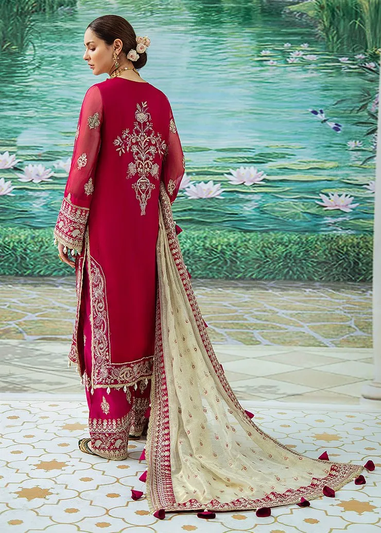 Deep Magenta Embroidered Salwar Kameez Online #PF121