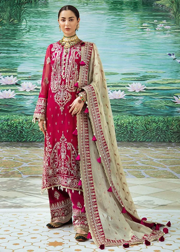 Deep Magenta Embroidered Salwar Kameez Online #PF121