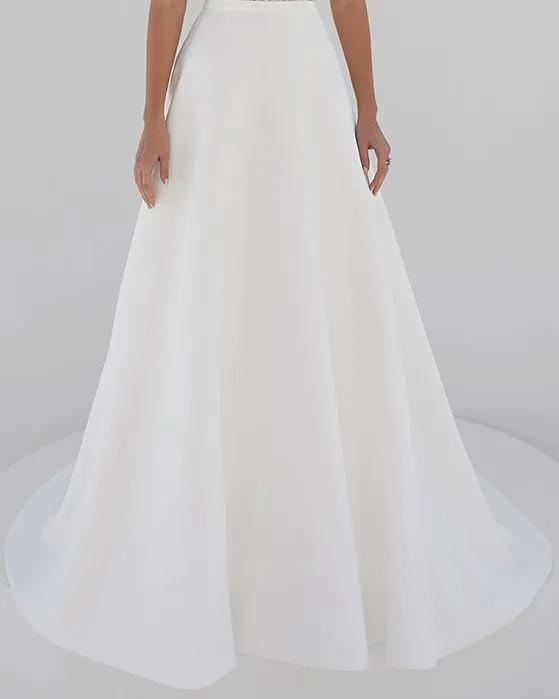 Demetrios DR296T Ivory/Sheer Bridal Separates