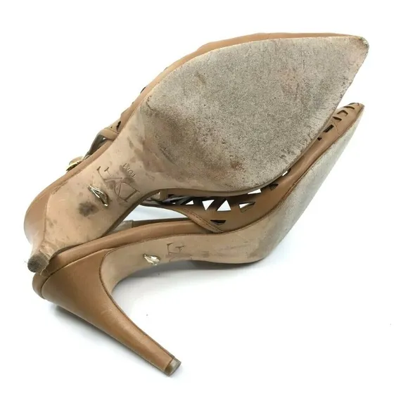 Diane VonFurstenberg Slingback High Heels Sz 10M