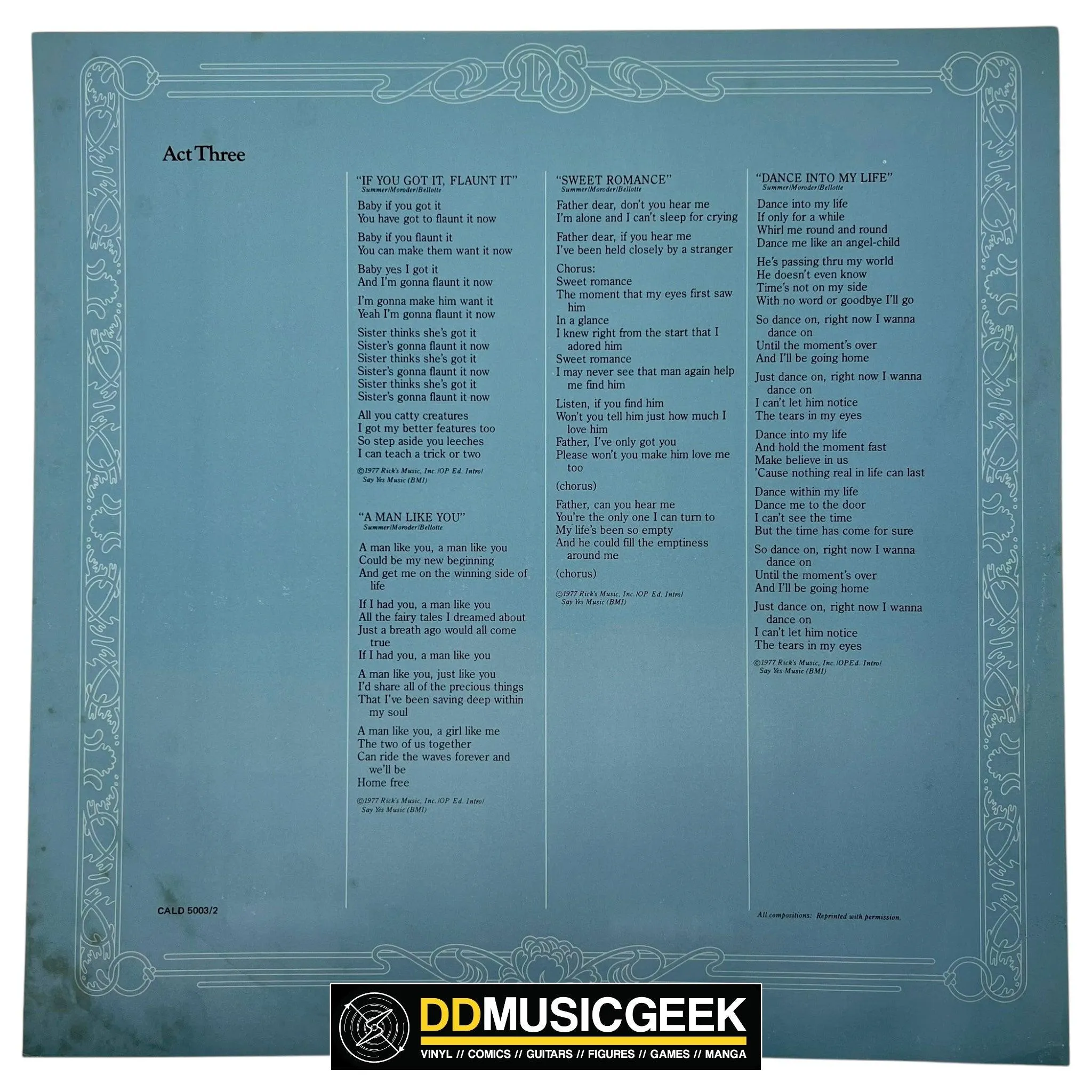 Donna Summer: Once Upon A Time... (2xLP, Album, P/Mixed, Gat)