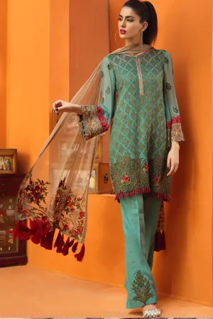 Dope Pakistani formal dress 2019 for ladies # P2613