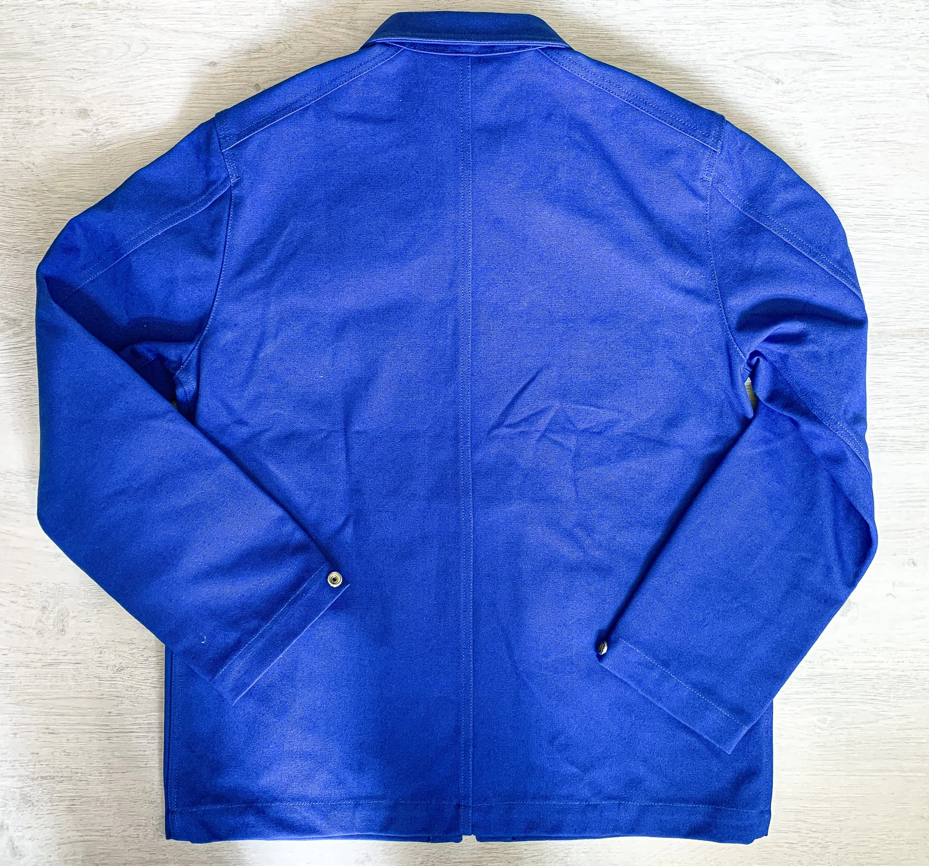 Drake's Blue Cotton 18oz Canvas Yacht Sailing Chore Jacket