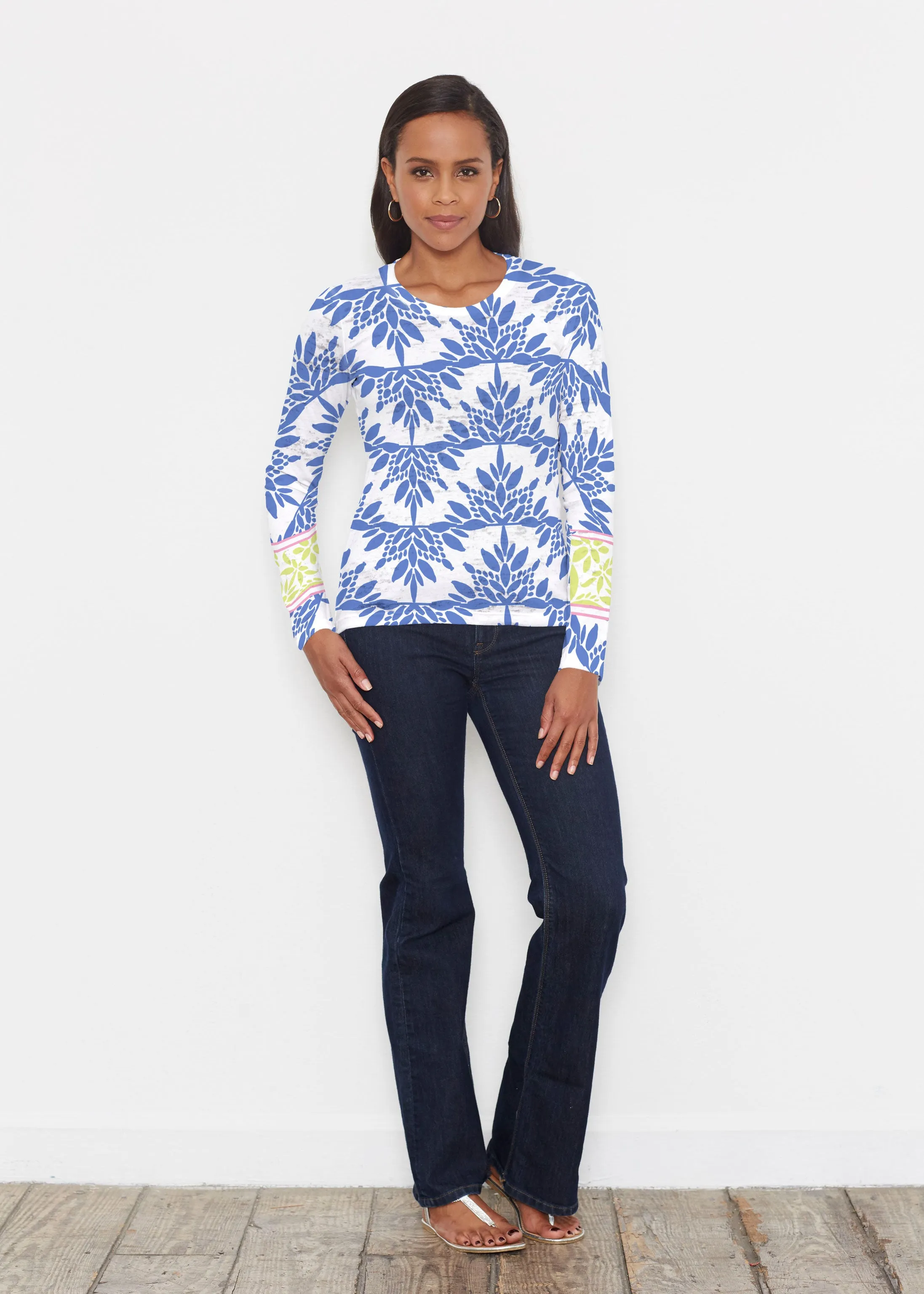 Eccentric (8043) ~ Signature Long Sleeve Crew Shirt