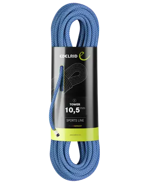 Edelrid Tower 10.5mm Dynamic Gym Climbing Rope - Per Metre