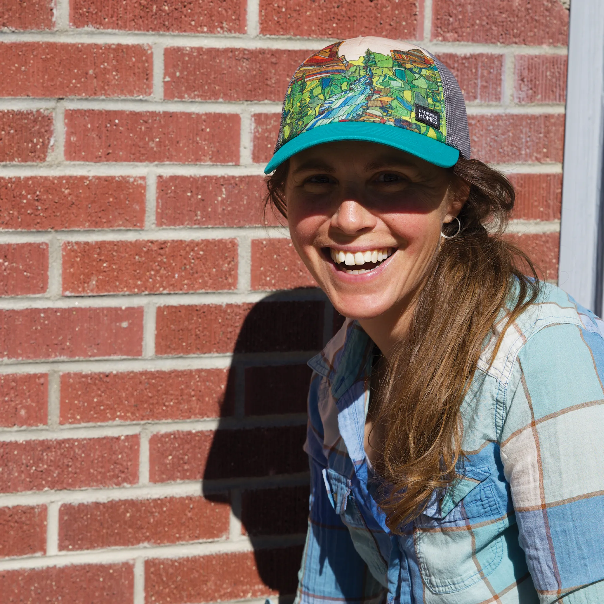 Eldorado Canyon | Trucker Hat | Turquoise 100% Recycled Grey