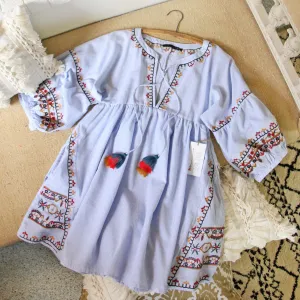 Elise Embroidered Dress