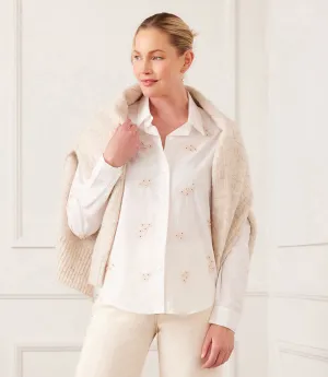 Embellished Button Up Shirt