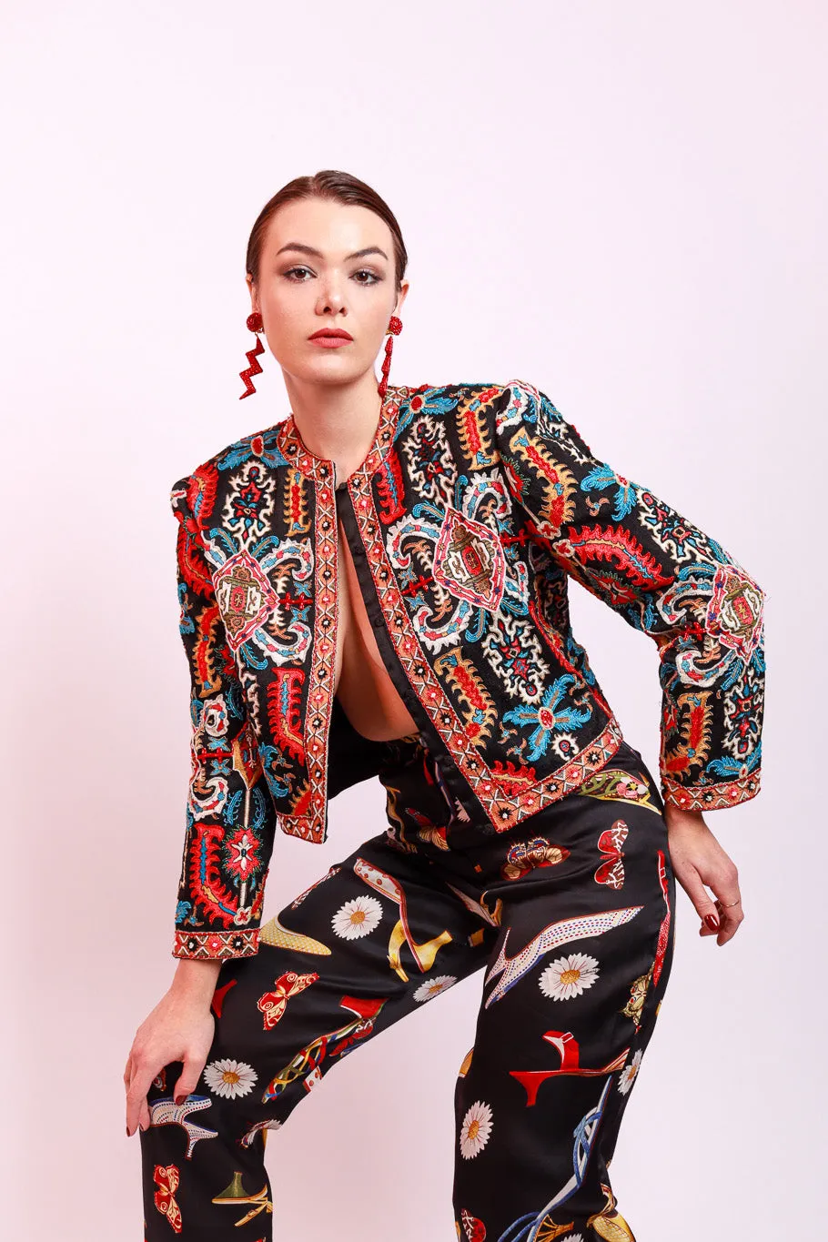Ethnic Embroidered Jacket