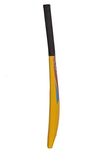 FLASH Plastic Cricket Bat, 5 (Yellow, FPCB5101)