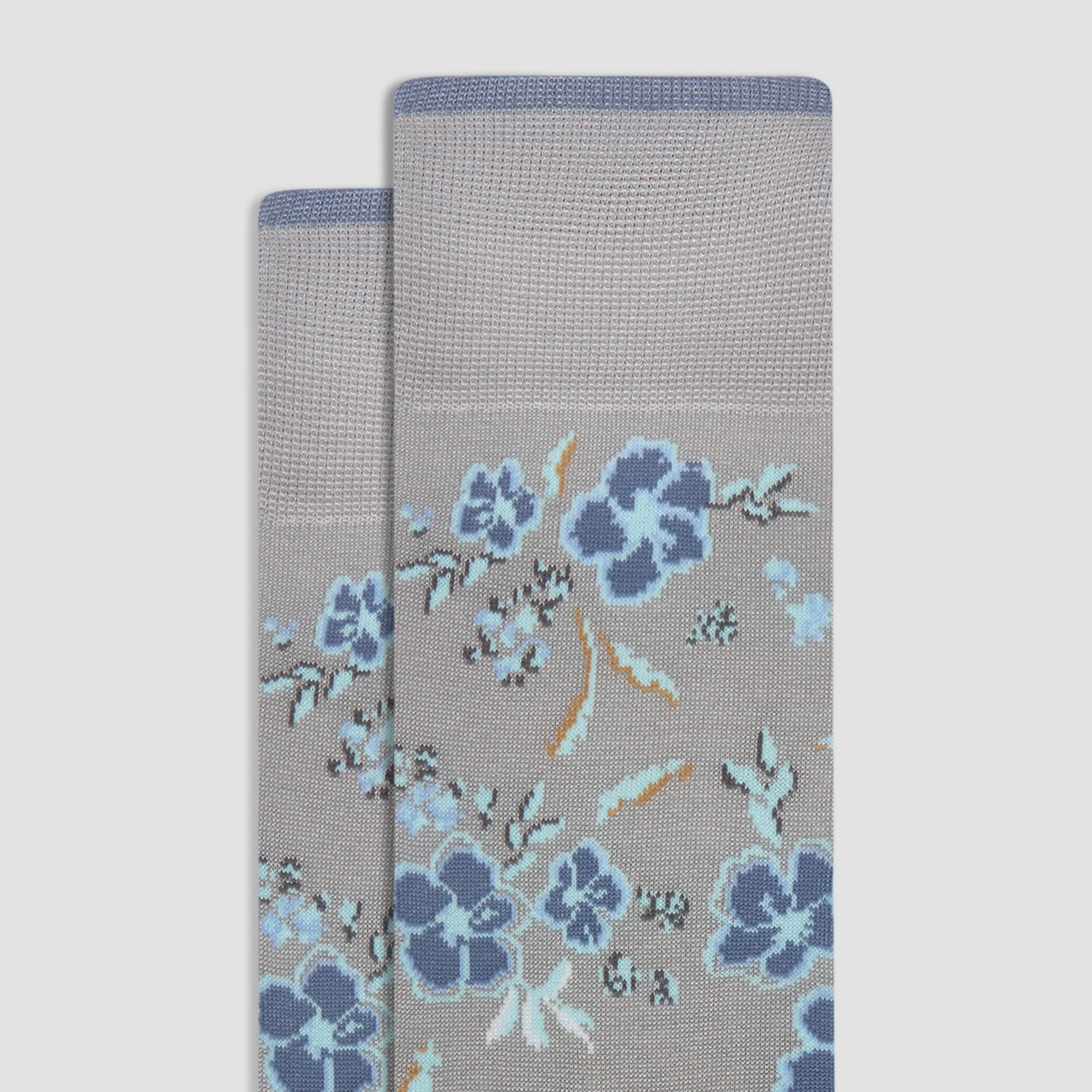 Floral Mid-Calf Socks