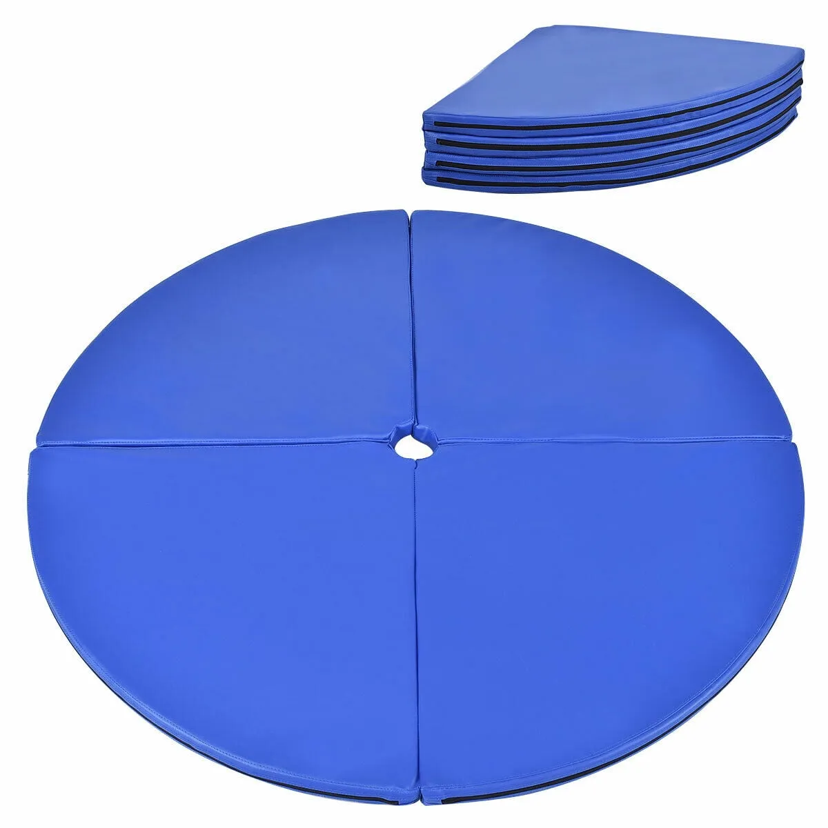 Foldable Pole Dance Mat Yoga Exercise Safety Dancing Cushion Crash Mat 2'' Thick