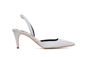 GABRIELLA Grey Satin