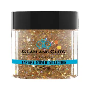 GLAM AND GLITS / Acrylic Powder - Gorgeous Gold 1oz.