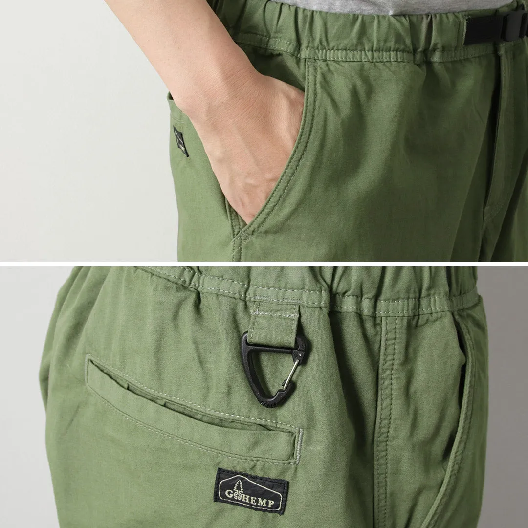 GOHEMP / Hemp Utility Basic Pants