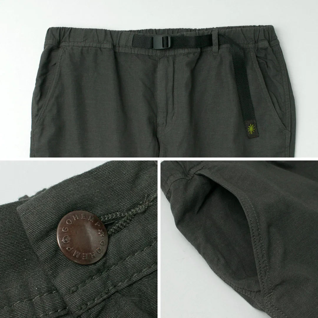 GOHEMP / Hemp Utility Basic Pants