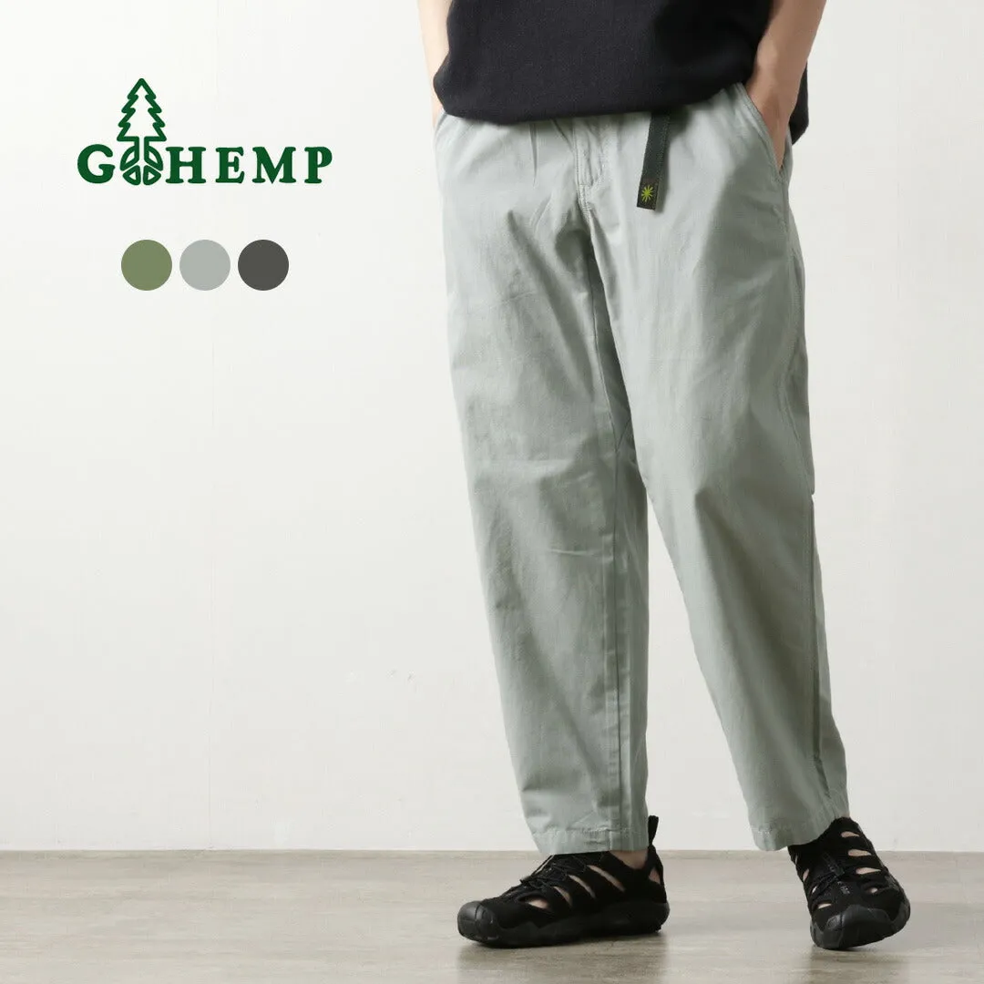 GOHEMP / Hemp Utility Basic Pants