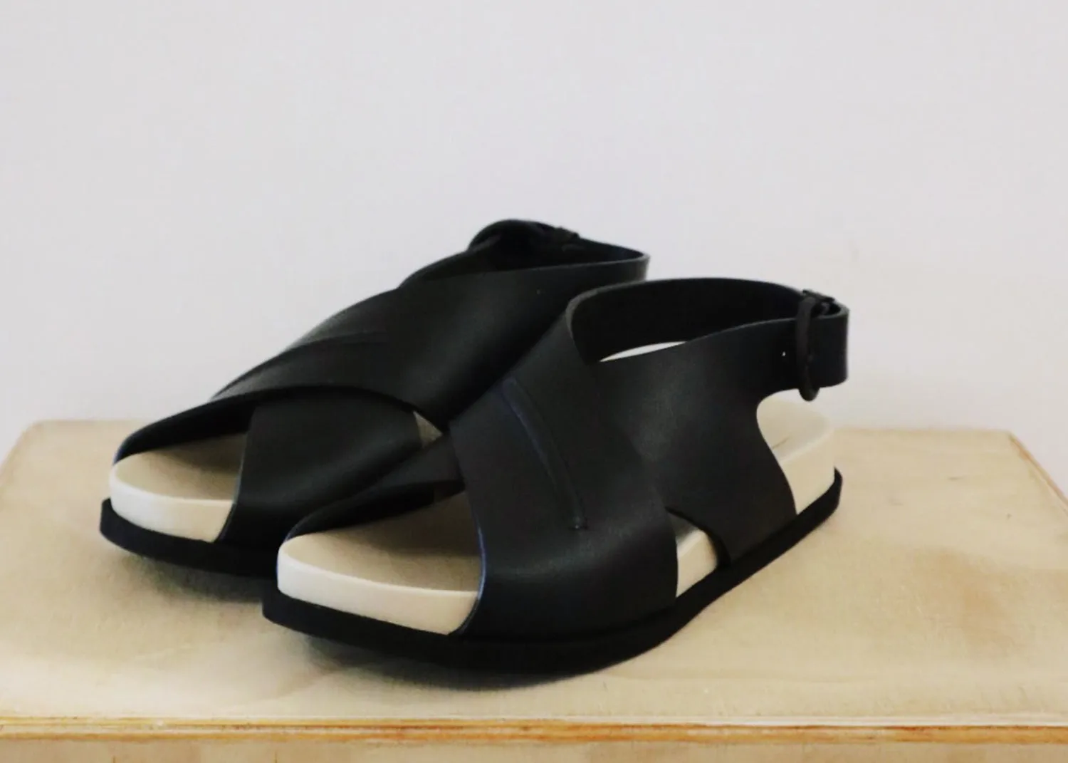 Gray Matters Nervi Fussbett Slingback Nero