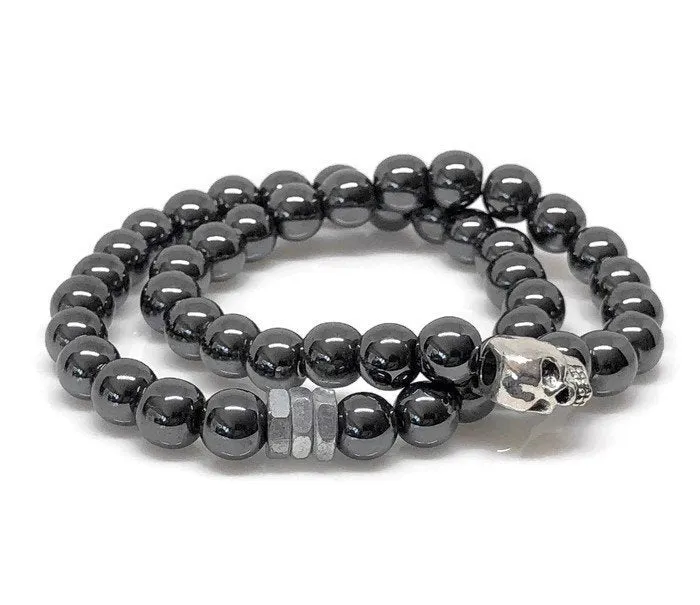 Hematite Beaded Bracelet