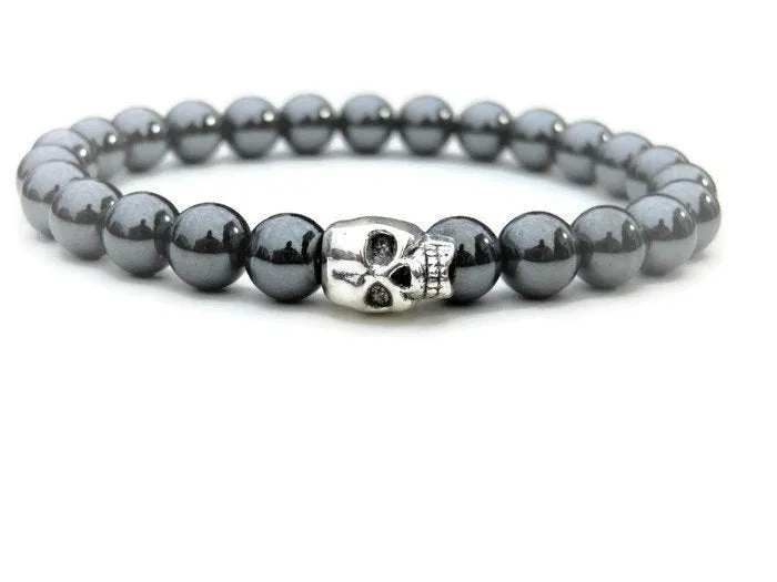 Hematite Beaded Bracelet