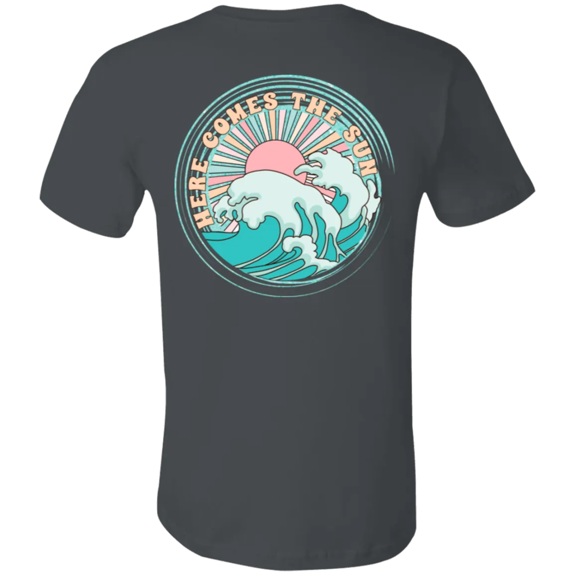 Here Comes the Sun Bella Canvas Tee – Beatles-Inspired Graphic Shirt