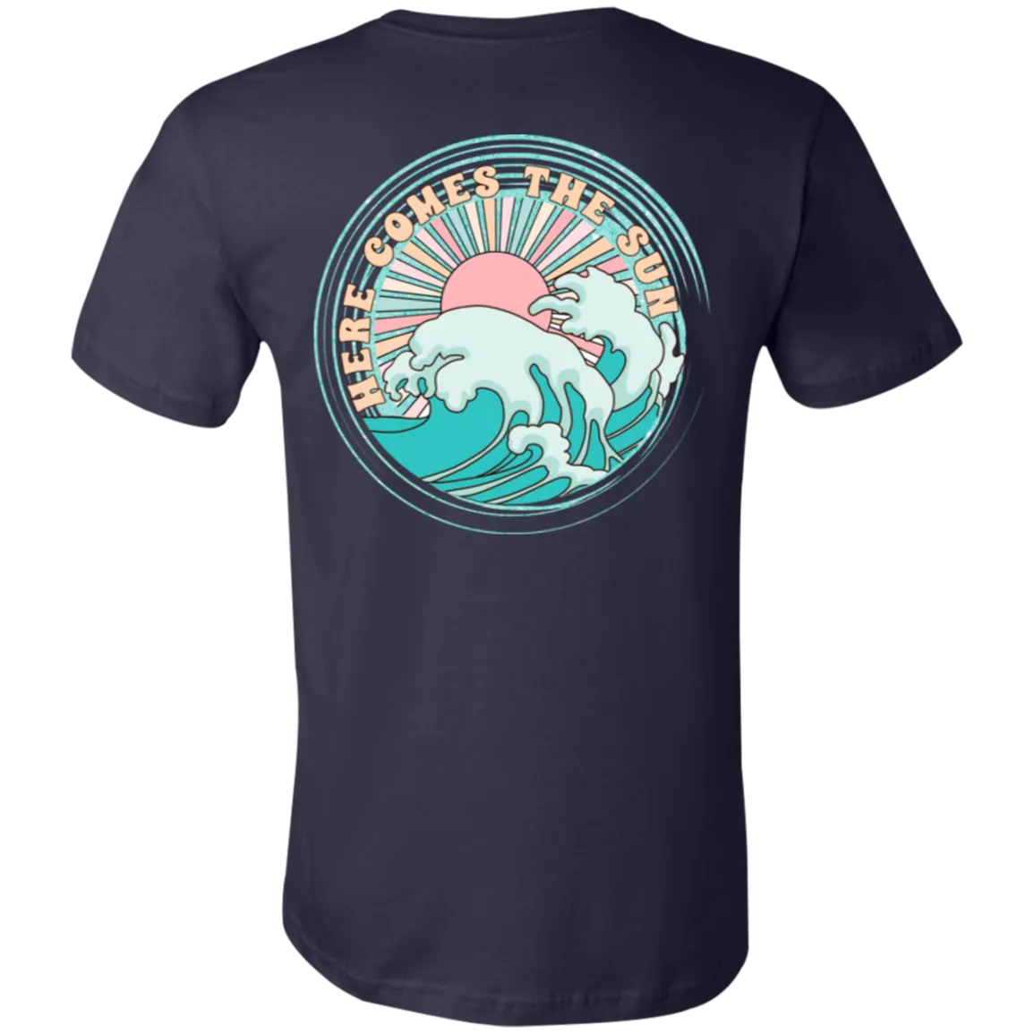 Here Comes the Sun Bella Canvas Tee – Beatles-Inspired Graphic Shirt
