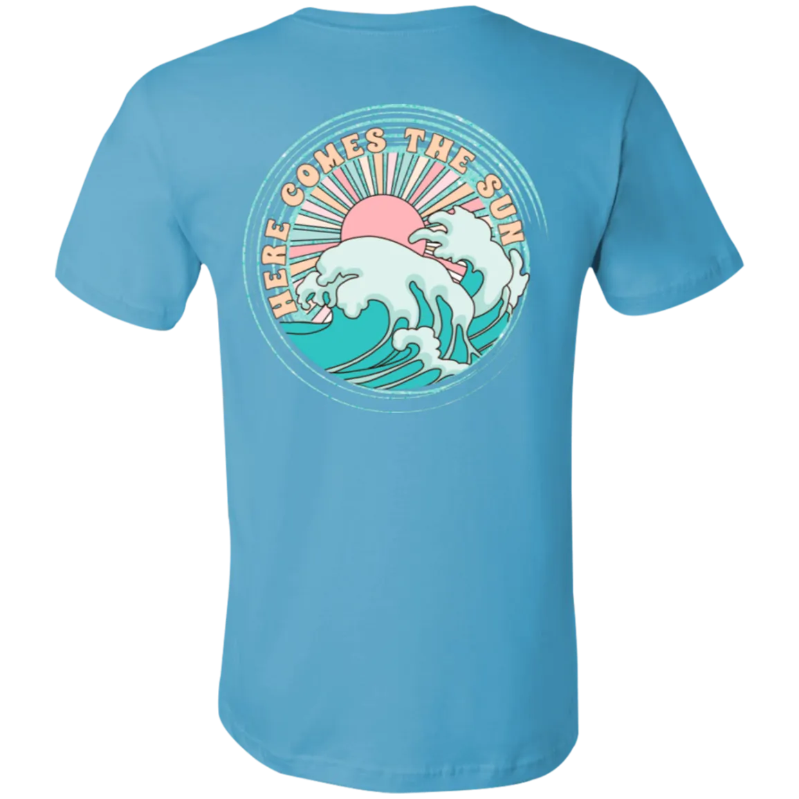 Here Comes the Sun Bella Canvas Tee – Beatles-Inspired Graphic Shirt