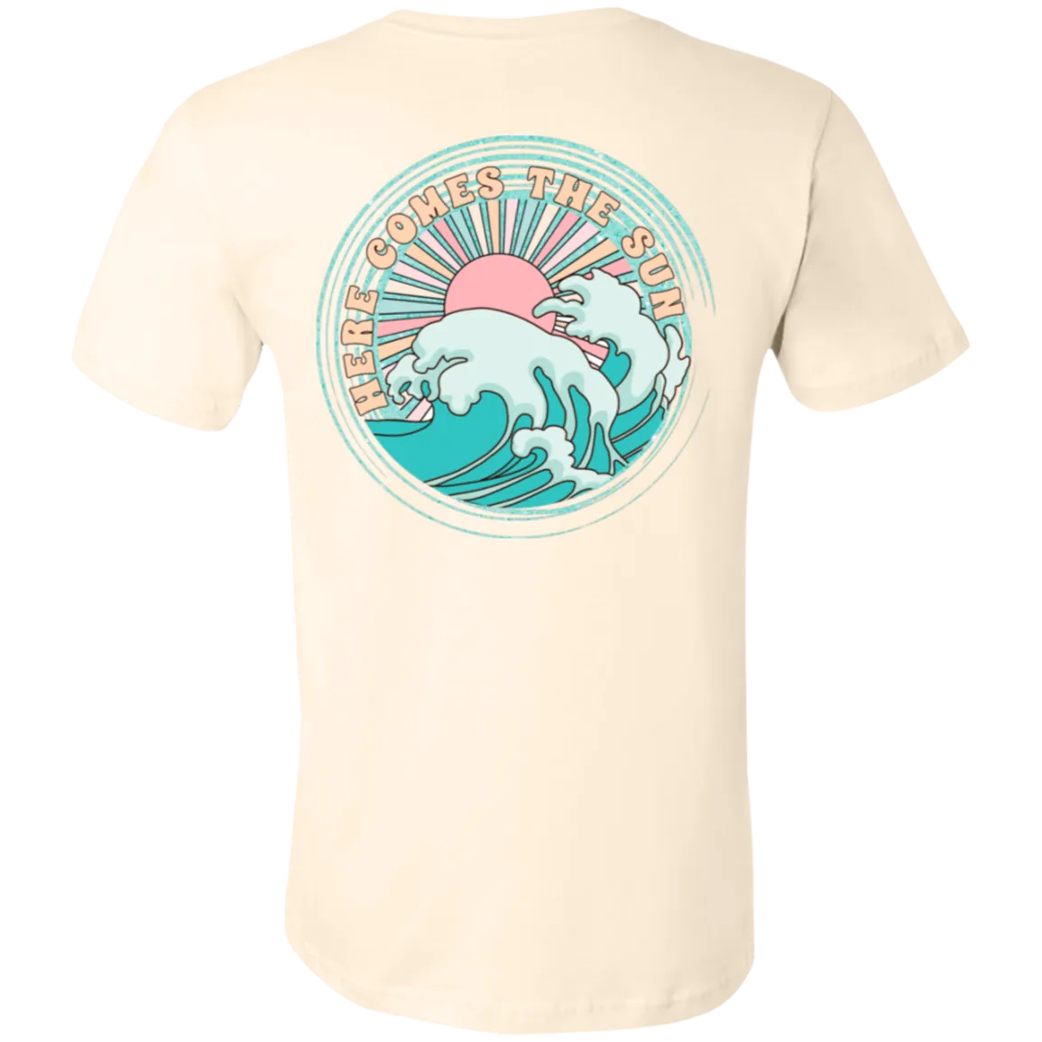 Here Comes the Sun Bella Canvas Tee – Beatles-Inspired Graphic Shirt