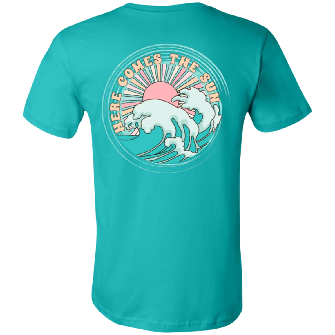 Here Comes the Sun Bella Canvas Tee – Beatles-Inspired Graphic Shirt