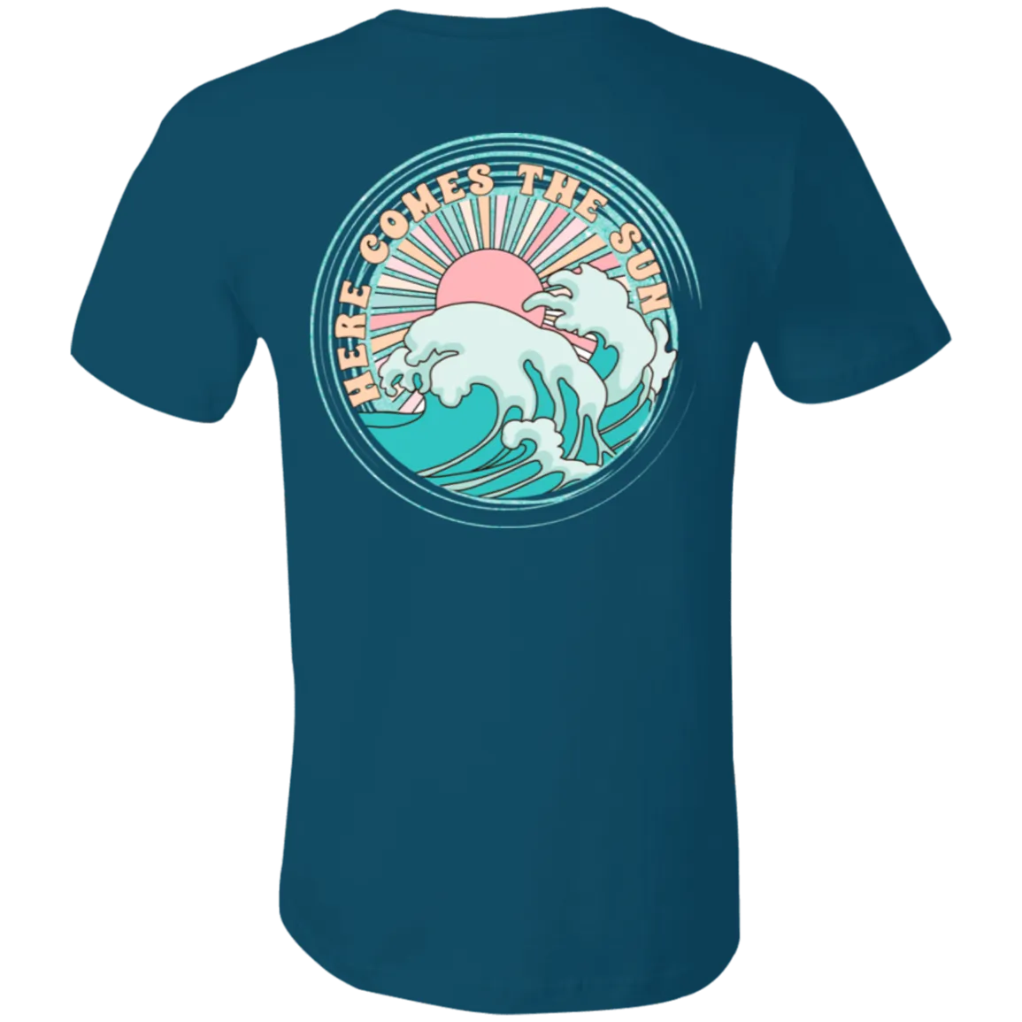 Here Comes the Sun Bella Canvas Tee – Beatles-Inspired Graphic Shirt