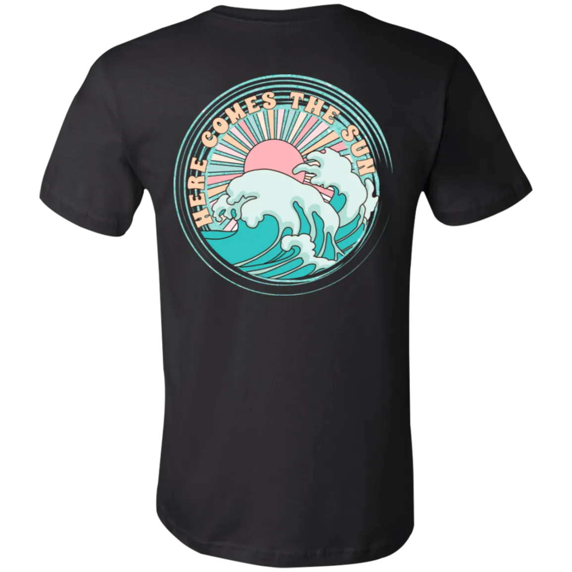 Here Comes the Sun Bella Canvas Tee – Beatles-Inspired Graphic Shirt