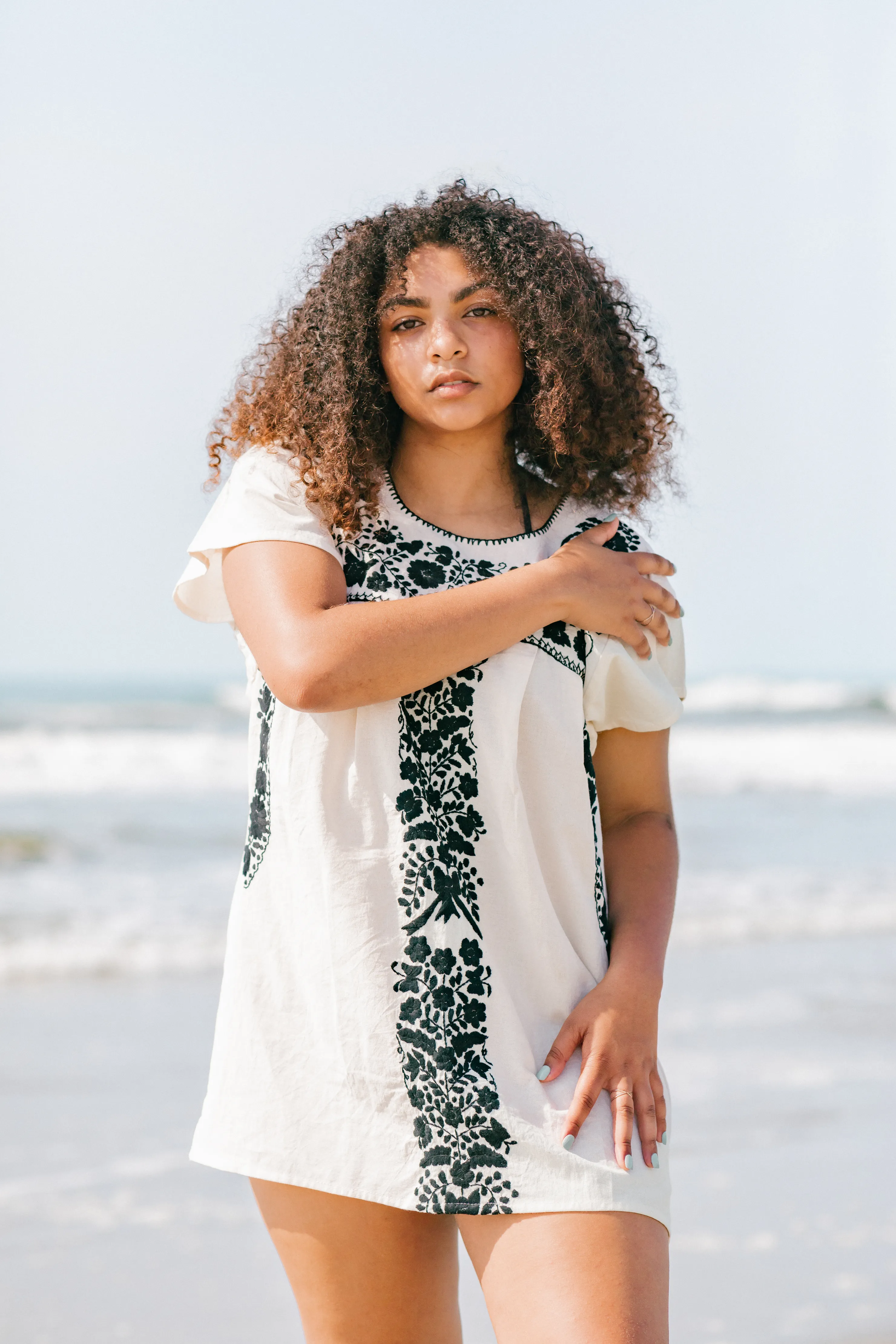Hibiscus Mini Dress