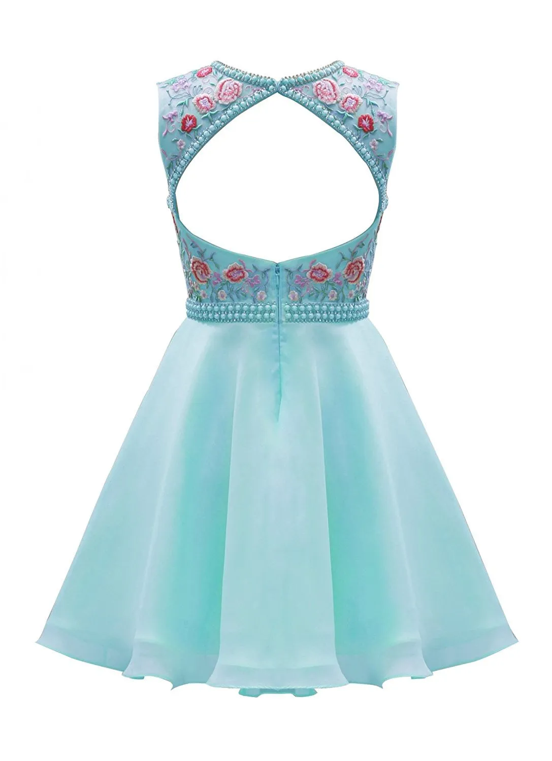 Homecoming Dress  Pink Beadings