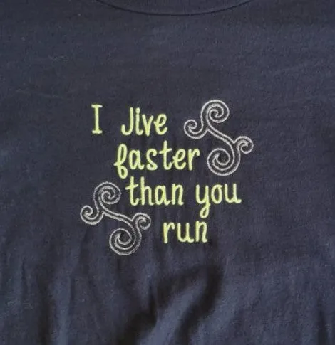 I Jive Faster Than You Run - MEN'S TOPS