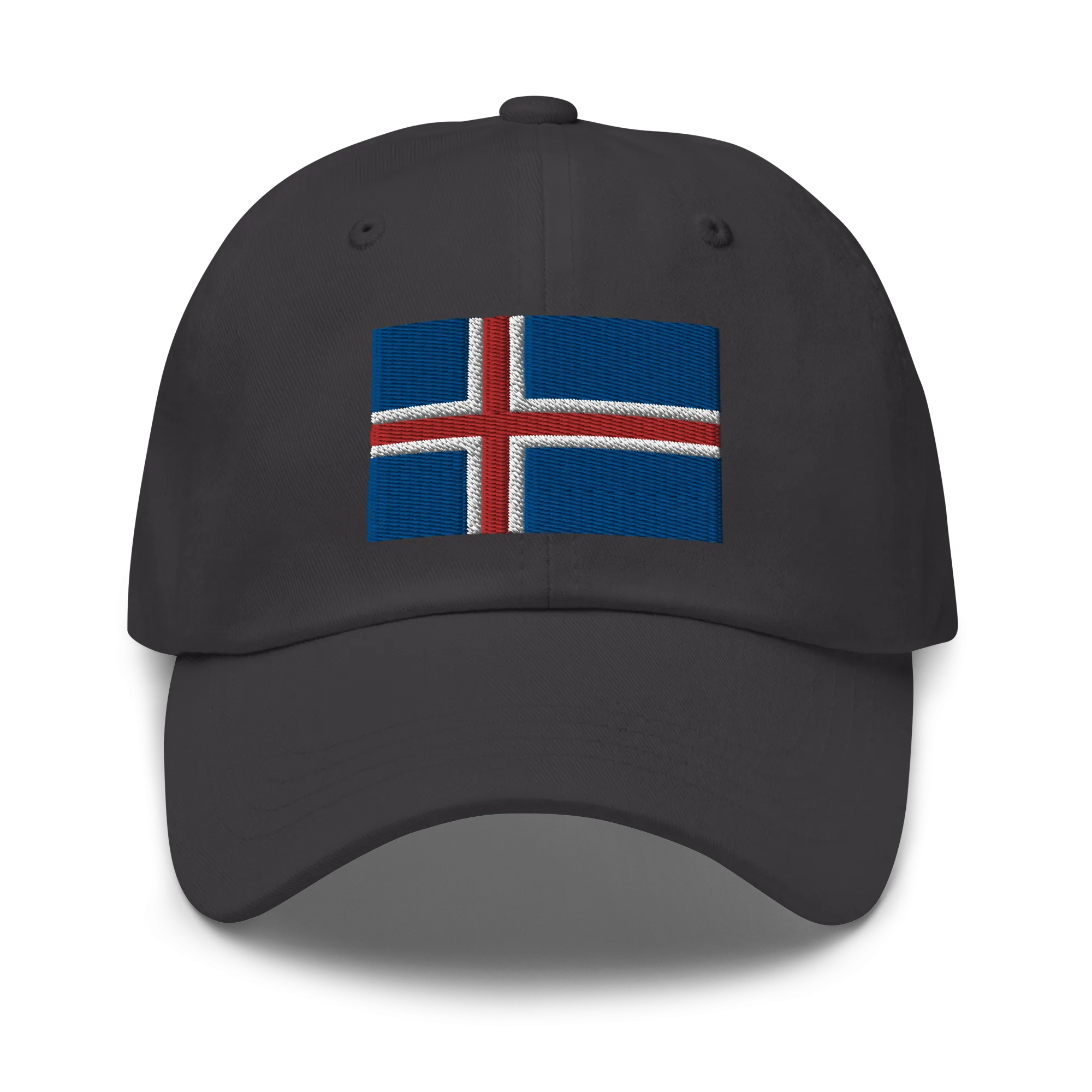Icelandic Flag Embroidered Hat