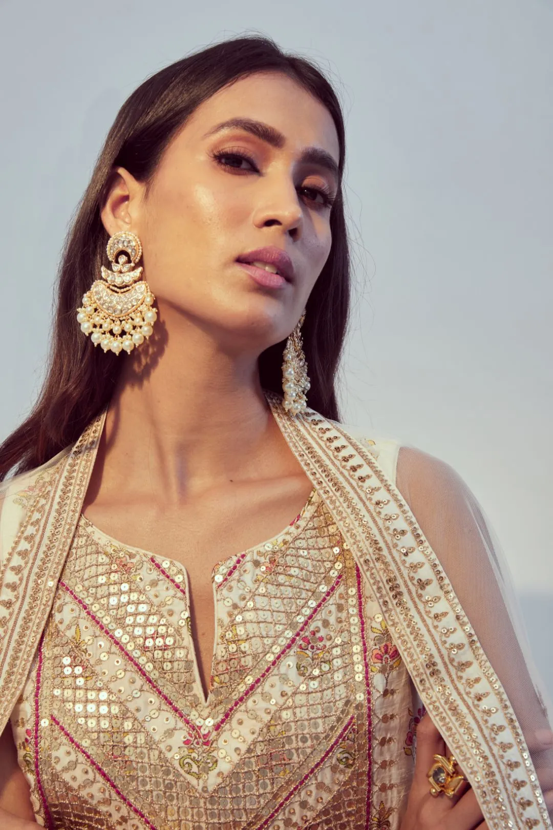 Ivory Kurta Set