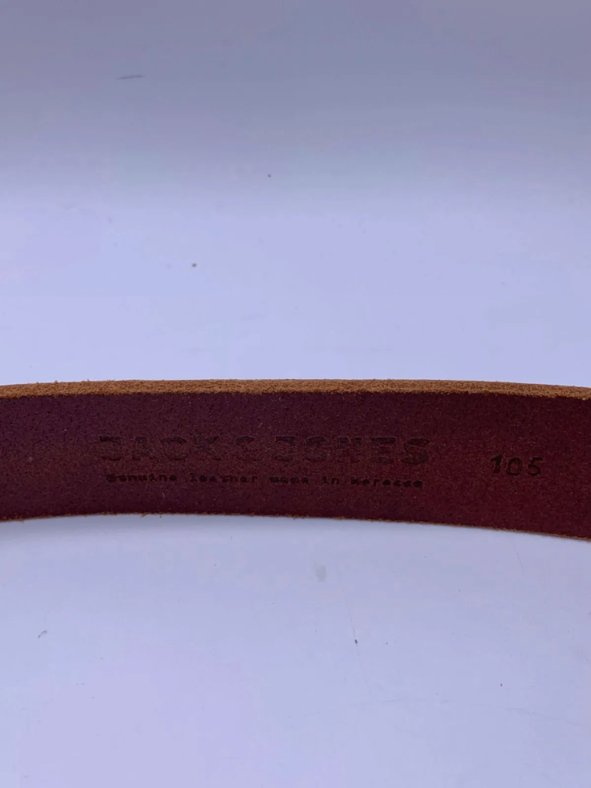 Jack & Jones Black Coffee JacPaul Leather Belt Noos US 40-42