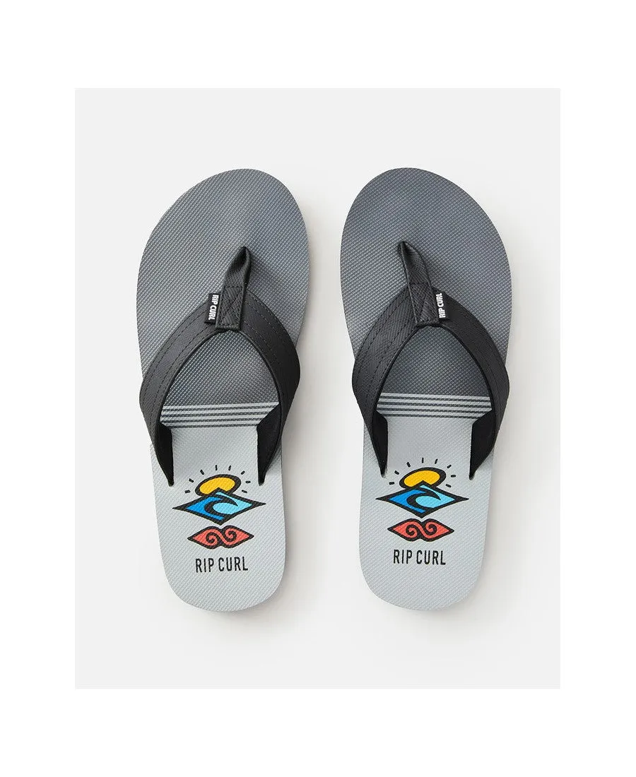 Japonki RIP CURL Ripper Open Toe czarny