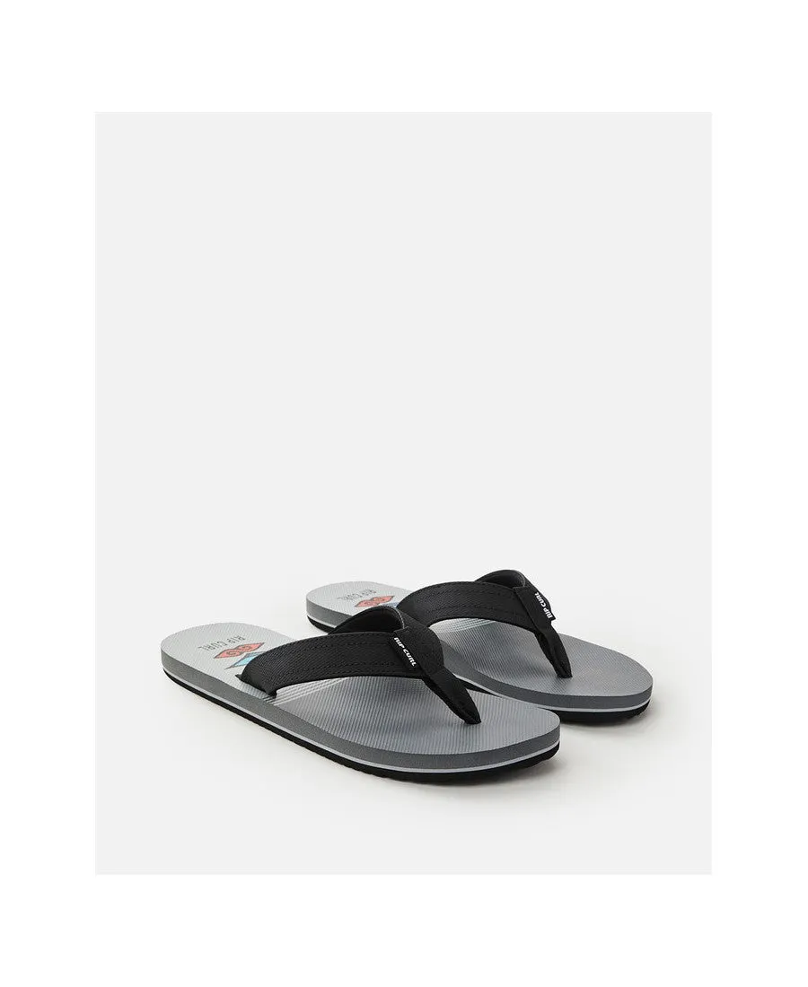 Japonki RIP CURL Ripper Open Toe czarny