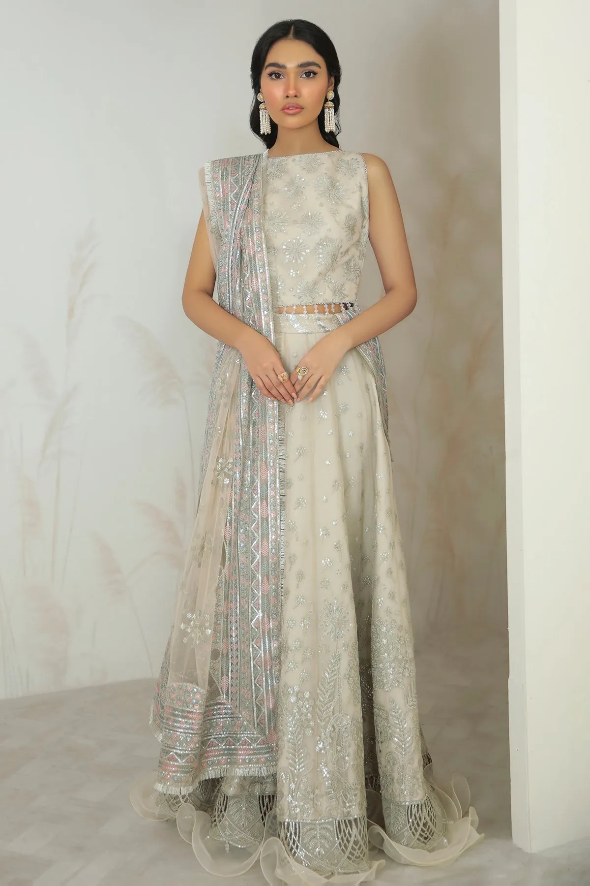 Jazmin Embroidered Chiffon 2022 | FUSION OF DELUXE | MOONSHINE B