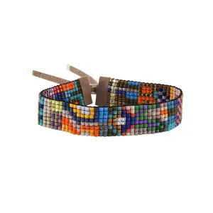 Julie Rofman - Havanna Beaded Leather Bracelet