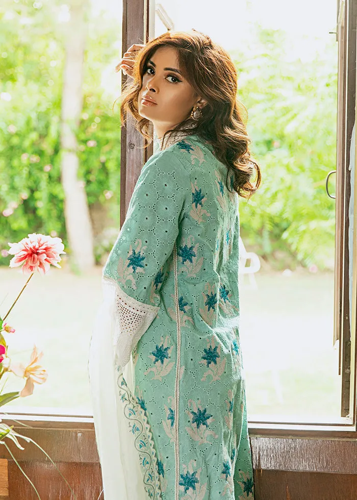 Kameez Trouser Dupatta Embroidered Pakistani Eid Dress