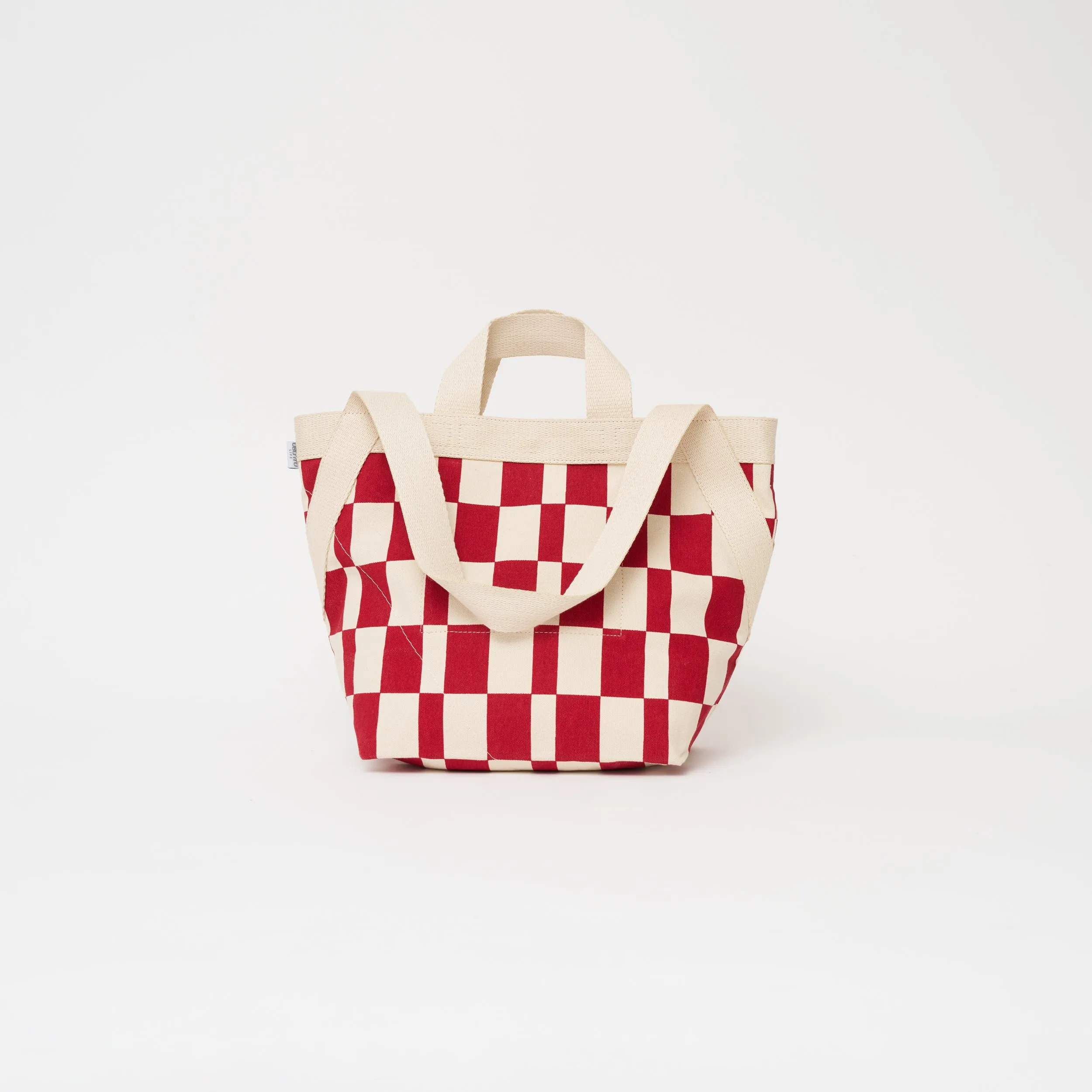 Karibu Tote - Medium - Cherry Checker