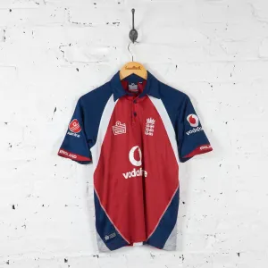 Kids England Cricket ODI 2006 Shirt - Red - M Boys