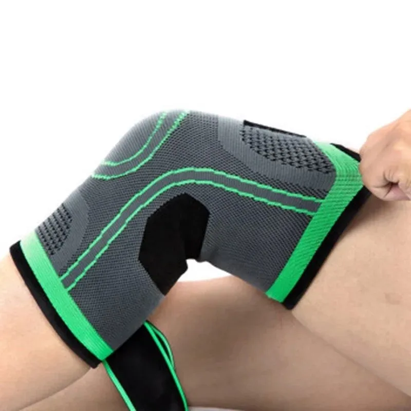 Knee Support Brace - Arthritis Pain, Injury Recovery, Running, Workout (Single)