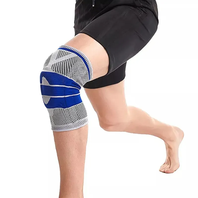 Knee Support Brace - Arthritis Pain, Injury Recovery, Running, Workout (Single)