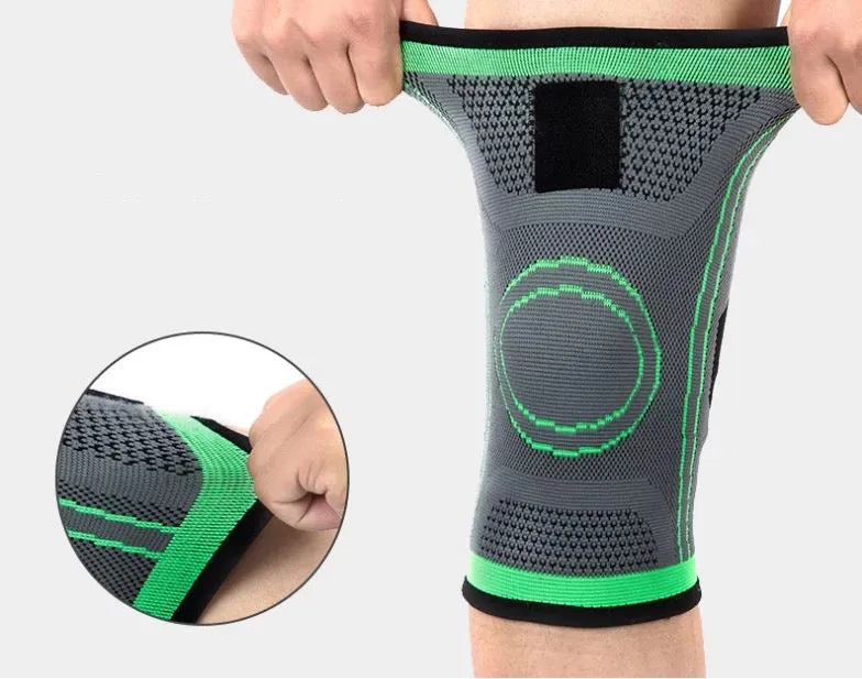 Knee Support Brace - Arthritis Pain, Injury Recovery, Running, Workout (Single)