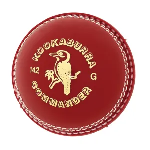 Kookaburra Commander PVC Red Ball 156g